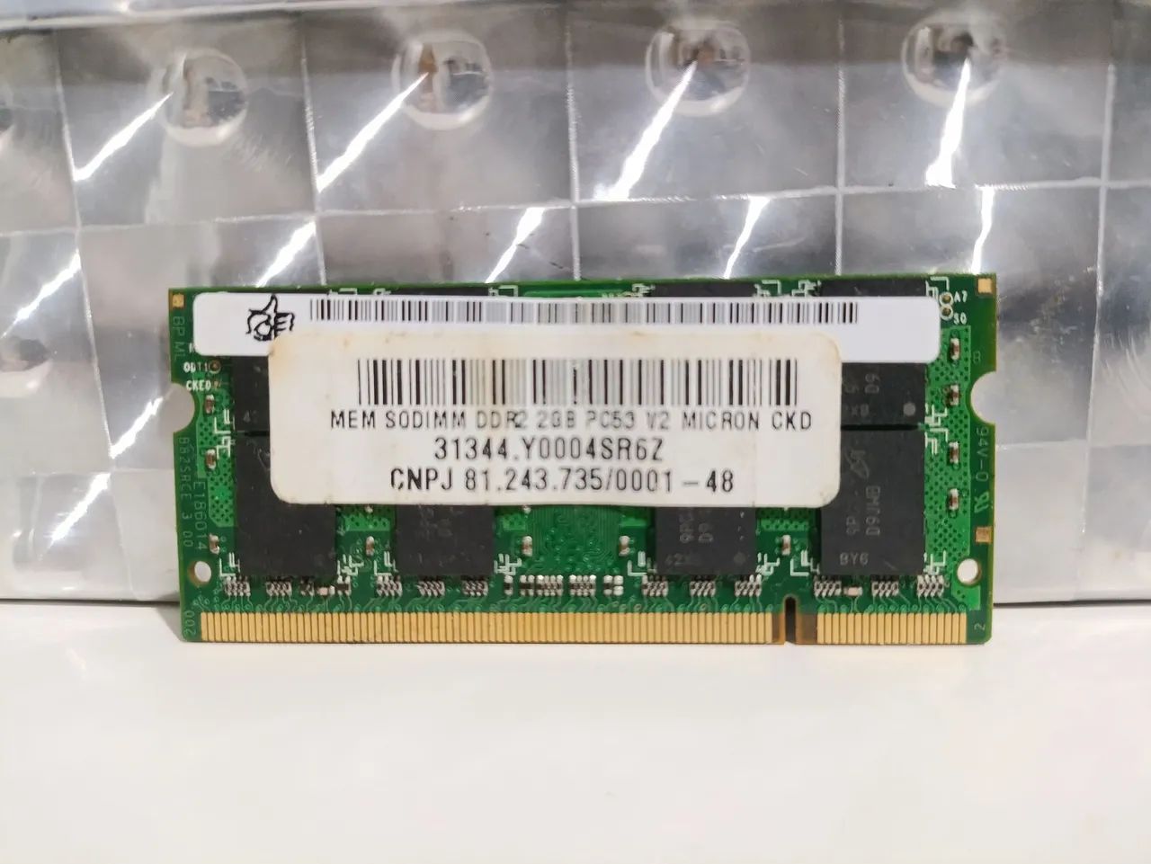 Mmemória RAM DDR2 2GB para Notebook