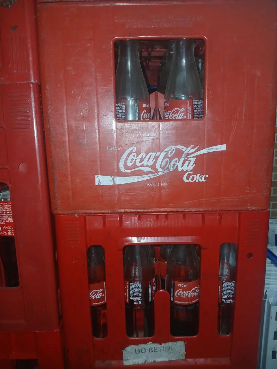 Engradado de coca cola com vasilhame. - Foto 2