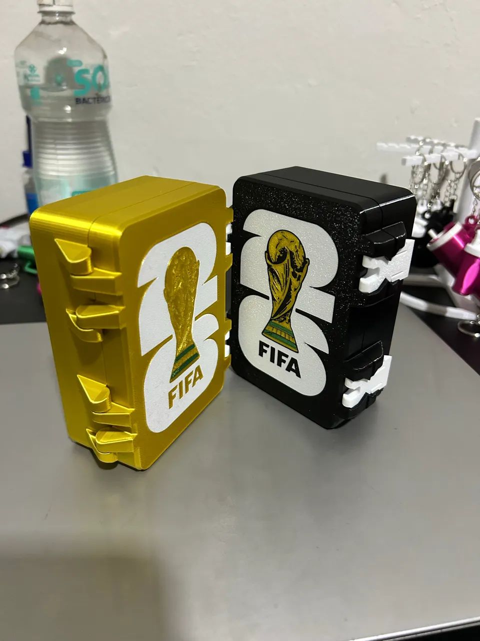 Caixa figurinha da copa - Foto 4