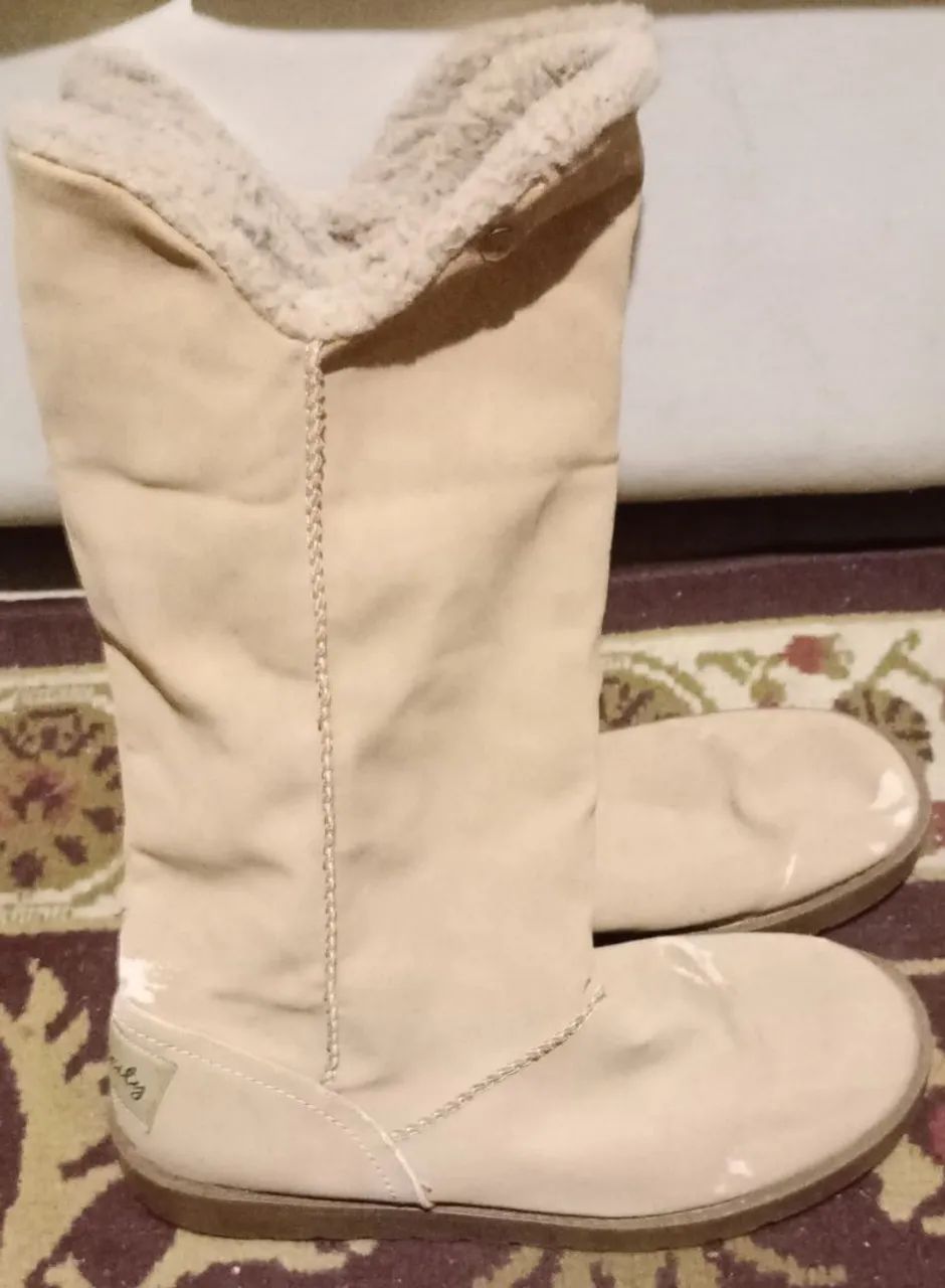 Bota de pele n° 35 - Foto 4