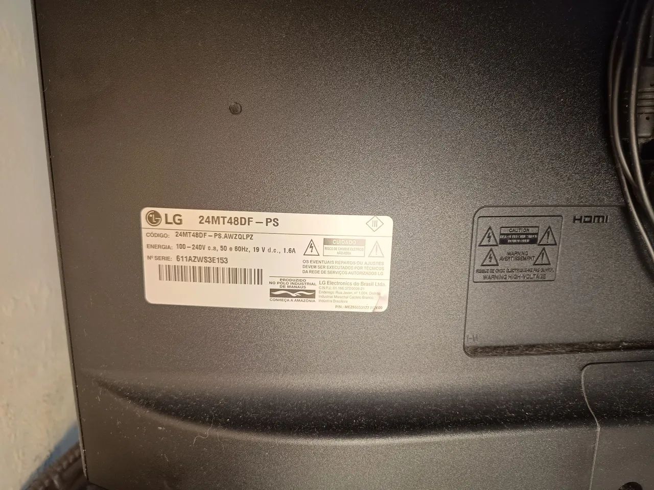 Tv monitor Led 24 polegadas LG - Foto 4
