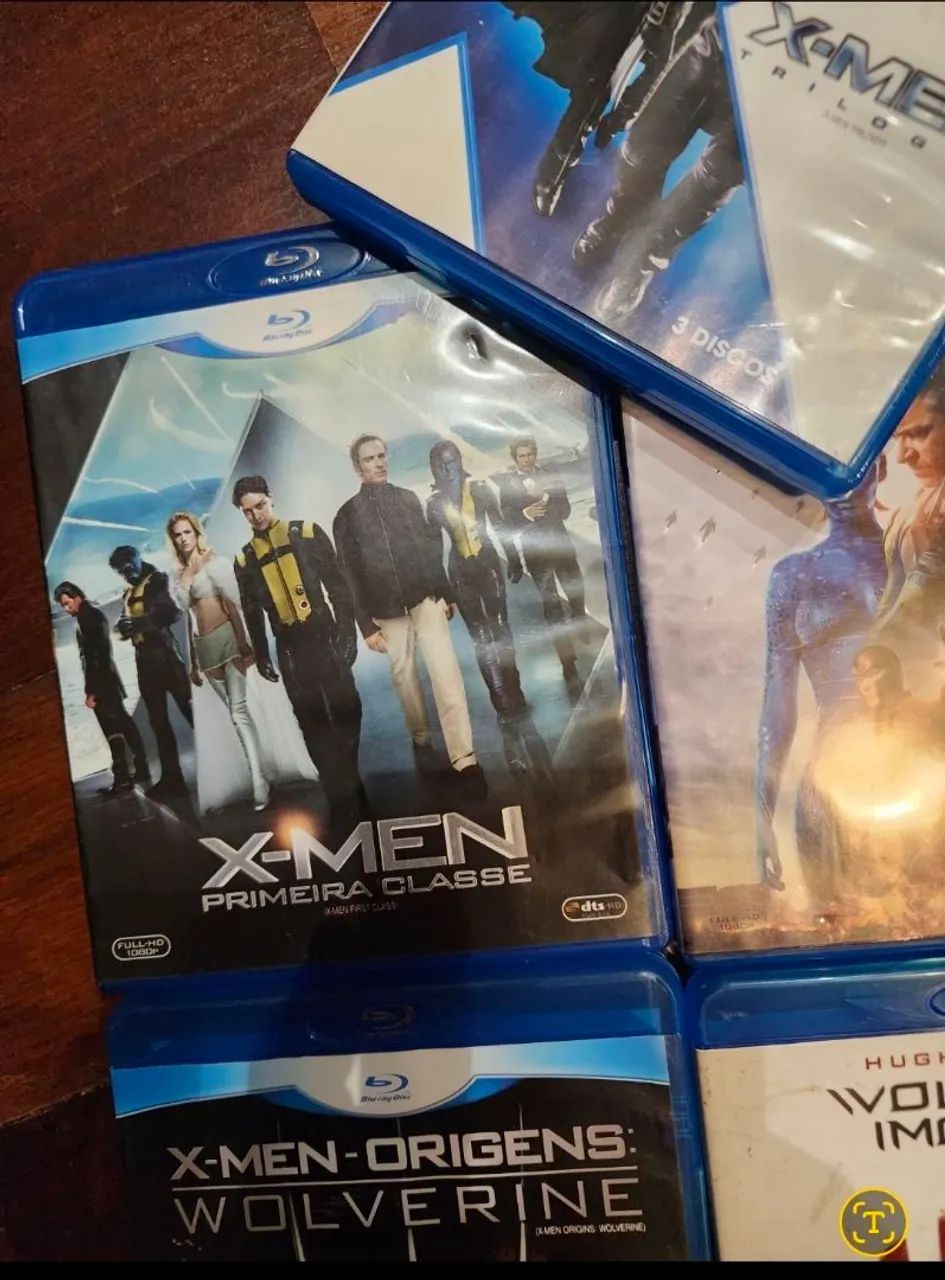 Coleção 10 discos X-Men Blu Ray original Logan Wolverine  - Foto 3