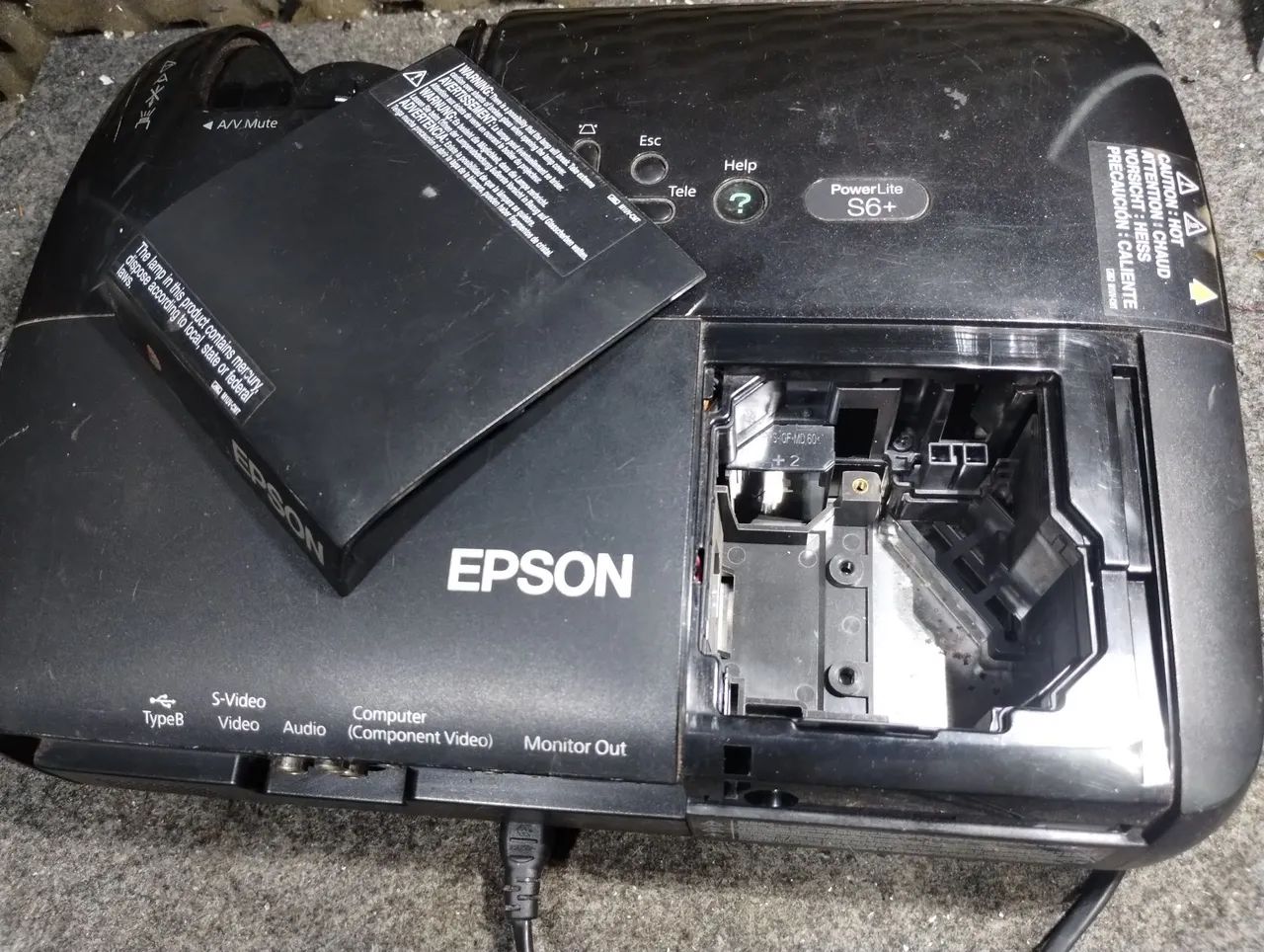 Projetor Epson S6+ - Foto 3