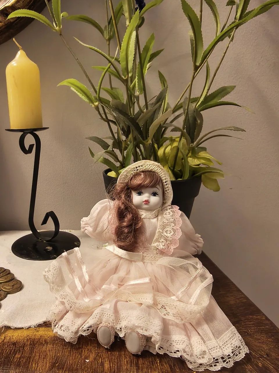 Boneca Porcelana Antiga  - Foto 3