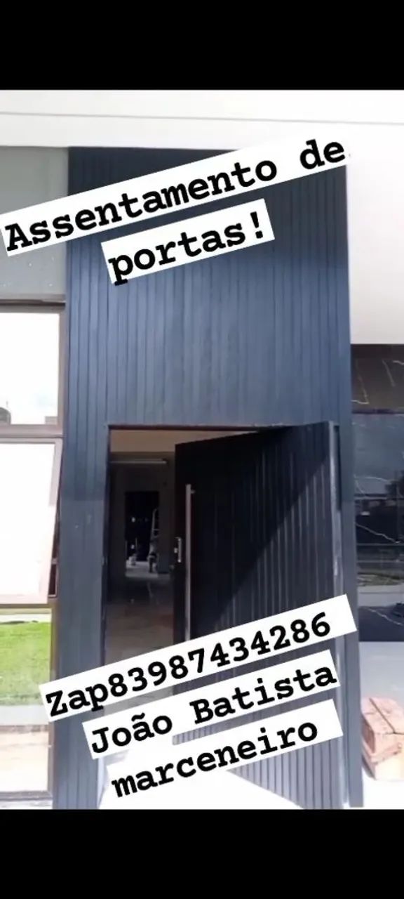 ASSENTAMENTO DE PORTAS E JANELAS E INSTALAÇÃO DE FECHADURAS ELETRÔNICAS! - Foto 4