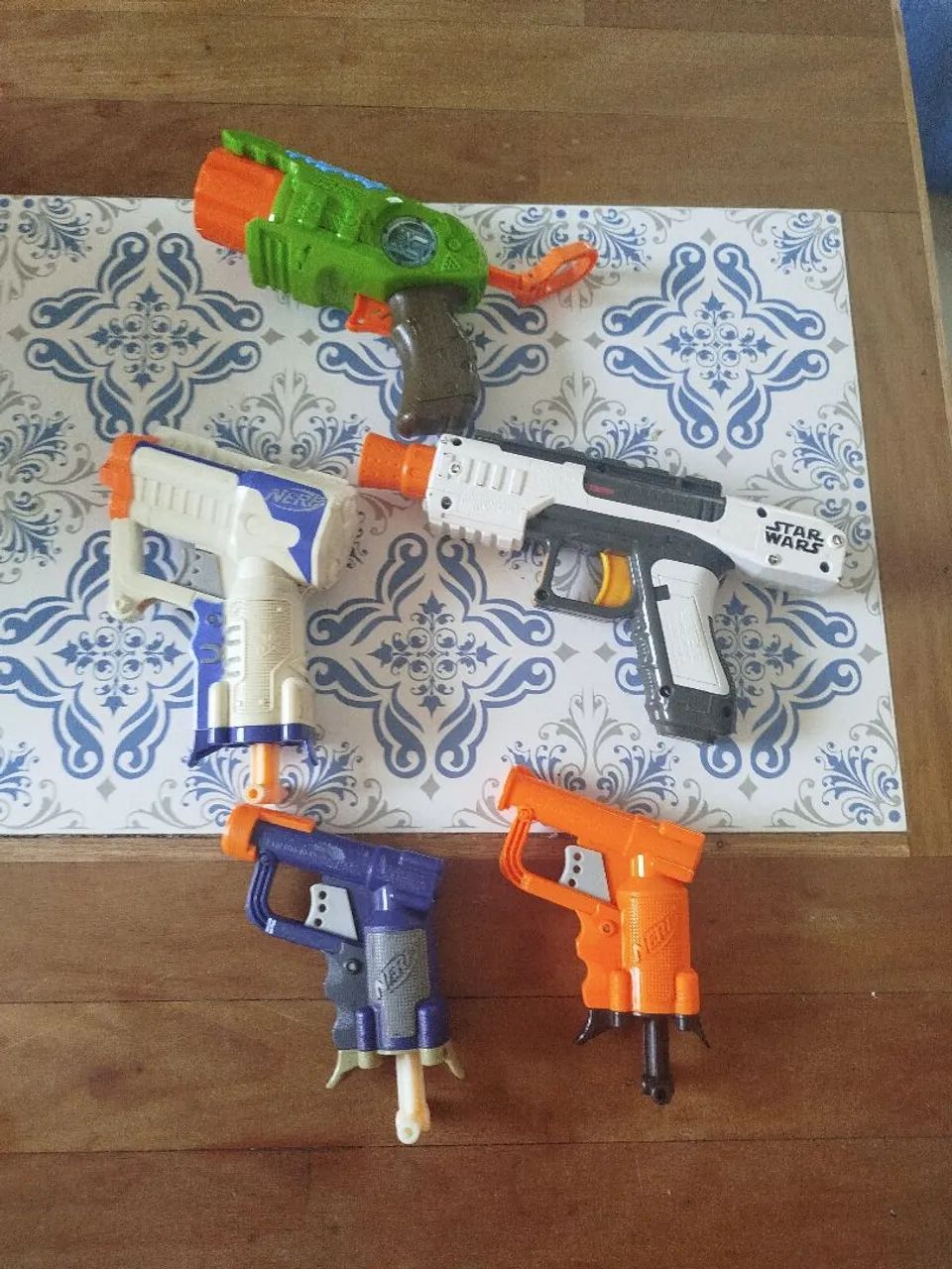 Lote 5 Nerf ar comprimido  - Foto 2