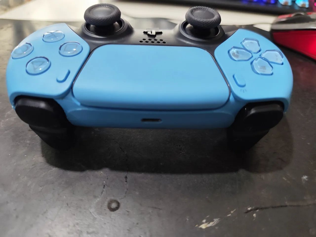 Controle Dualsense PS5 Starlight Blue - Foto 2