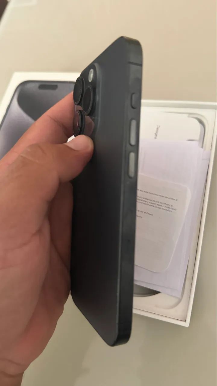 iPhone 15 pro, 256G, sem marca de uso. Bateria 87%.  - Foto 3