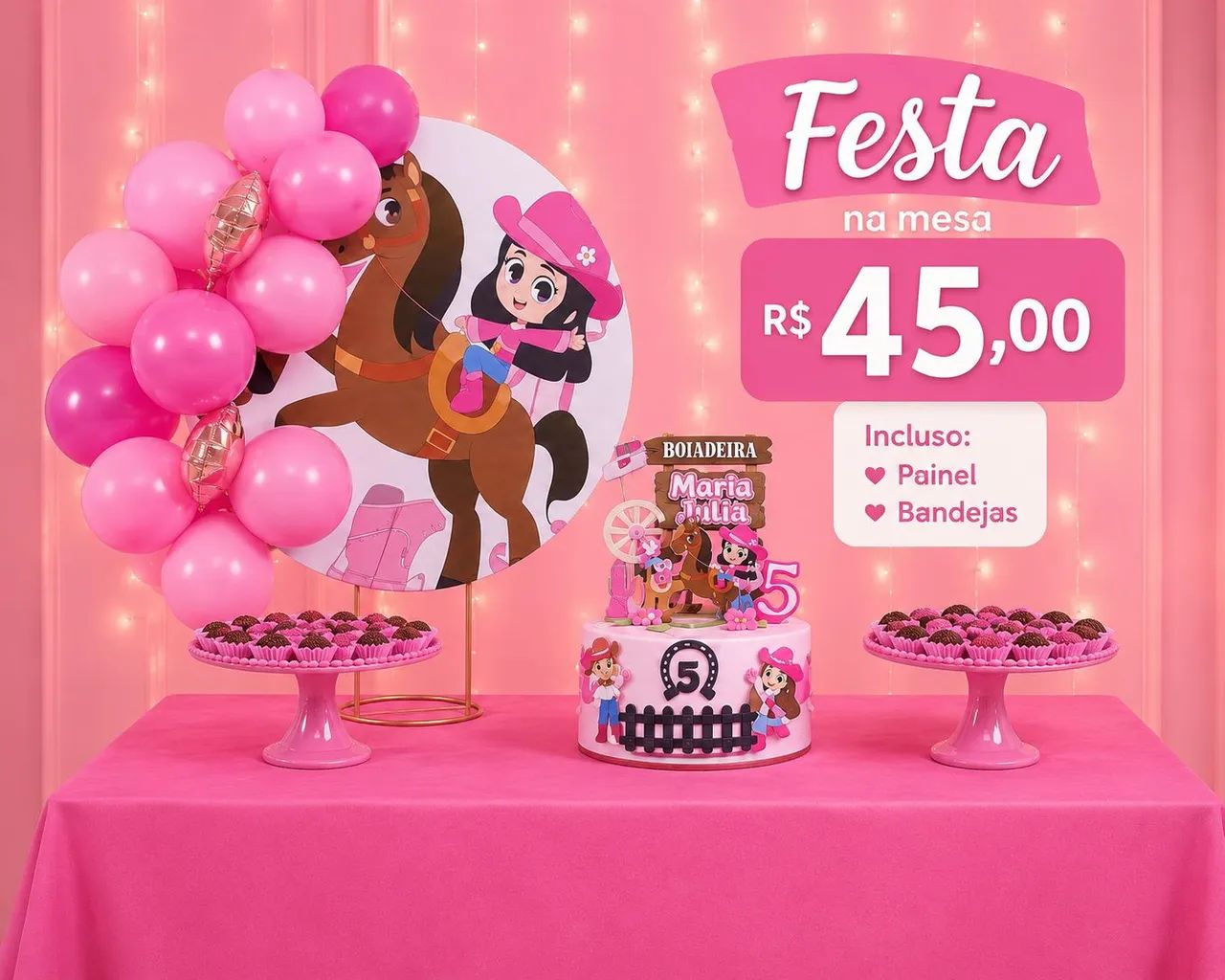 Pegue e monte mini festa - Foto 3