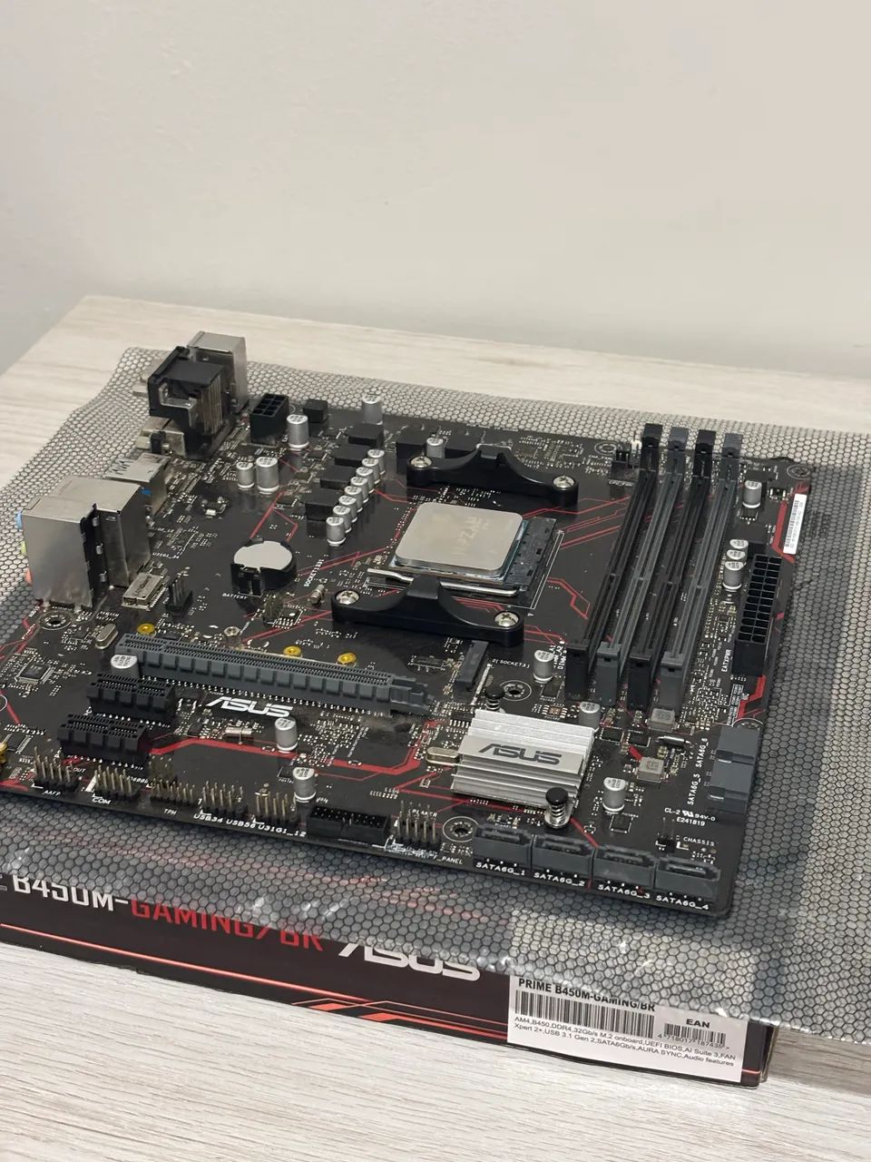 Processador Ryzen 5 5600 + B450M ASUS - Foto 2