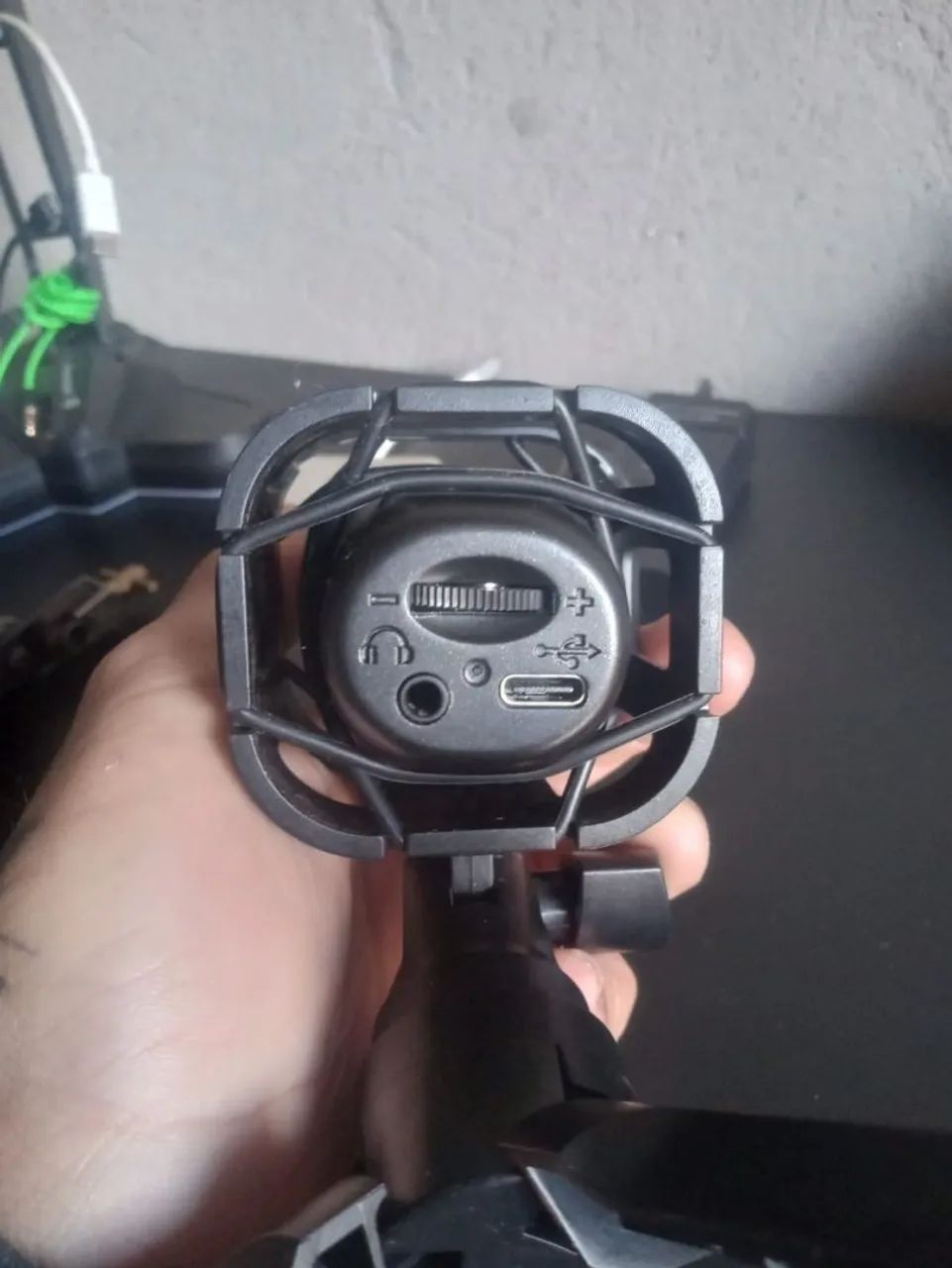 Microfone RGB Mancer. PC, Celular, Tablet - Foto 2