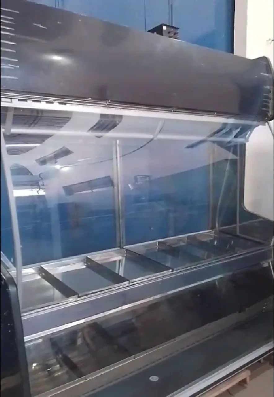 Vitrine alta com bandejas e tendal - Foto 2