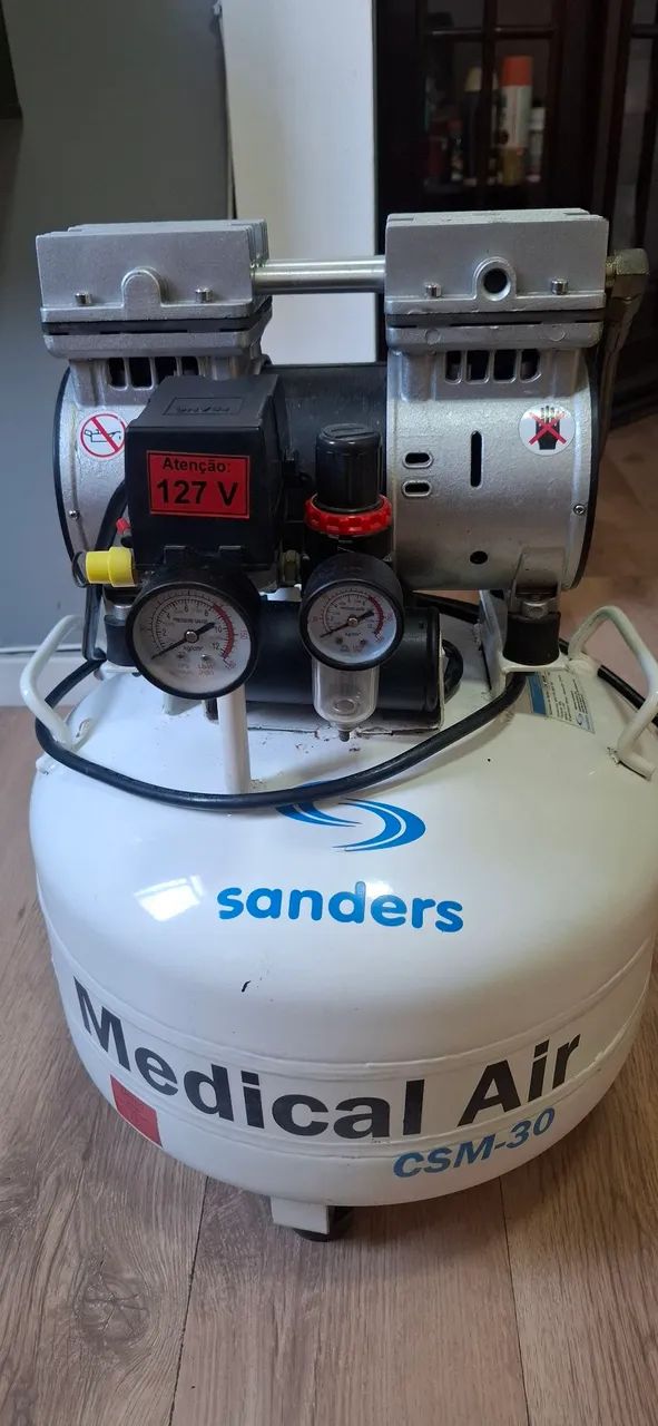 Compressor odontológico sanders  - Foto 5