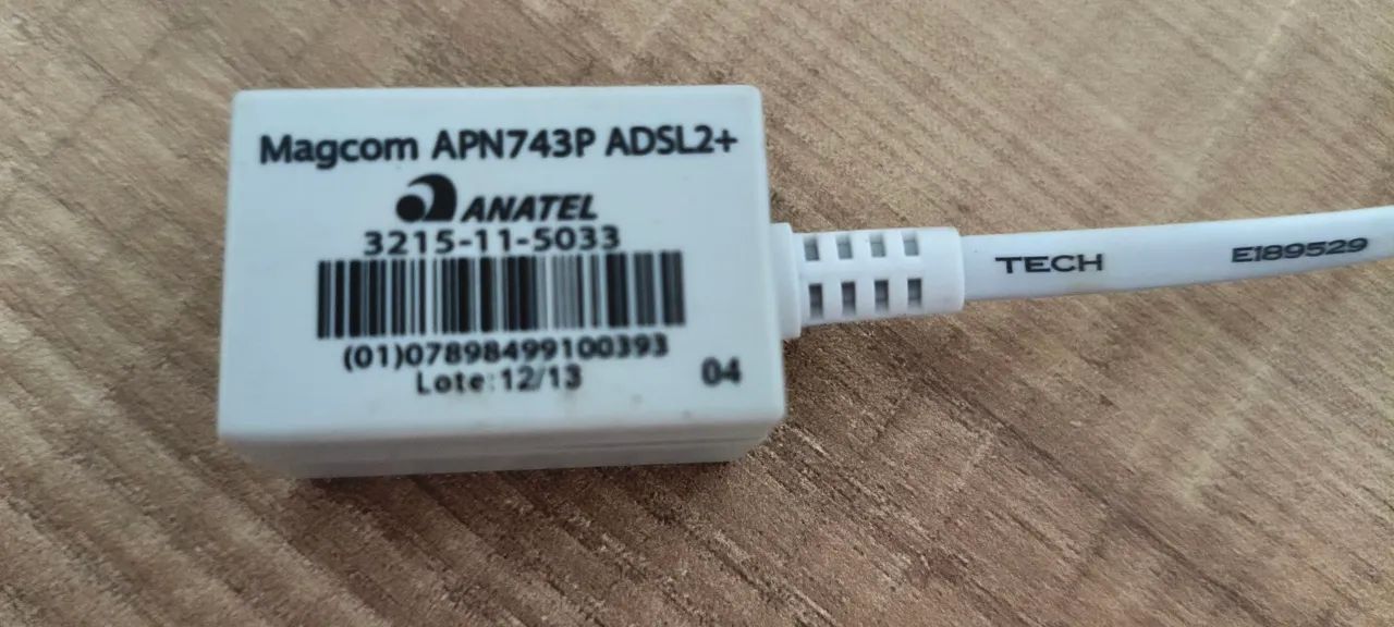 5 Filtros de linha ADSL 2 Novos - Foto 2