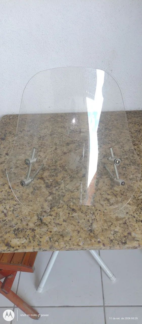 Proteção de painel da moto bolha - Foto 3