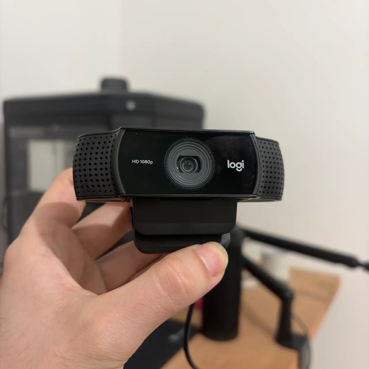 Câmera Webcam Logitech C920e Full Hd 1080p Notebook C Caixa - Usada mais está nova!