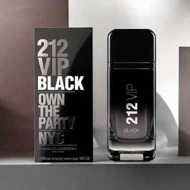 Perfume masculino 212 Vip Black 100ml