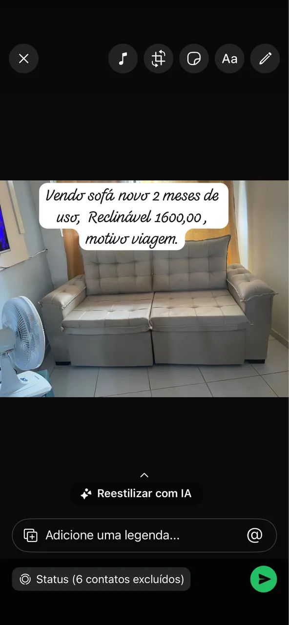 Vendo sofá 