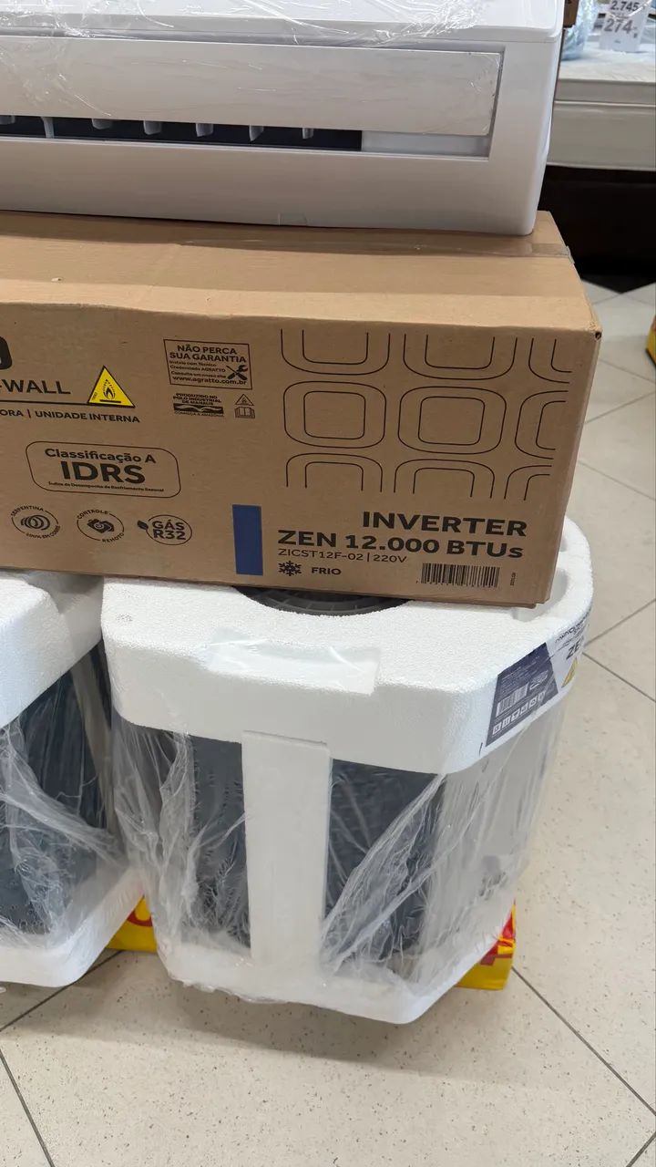 Ar condicionado split inverter AGRATTO 12btus  - Foto 2