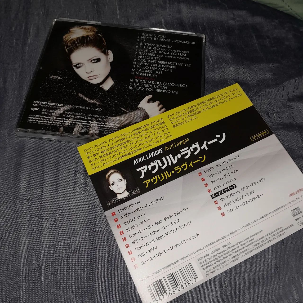 Cd Avril lavigne - rock roll - japan edition - Foto 3