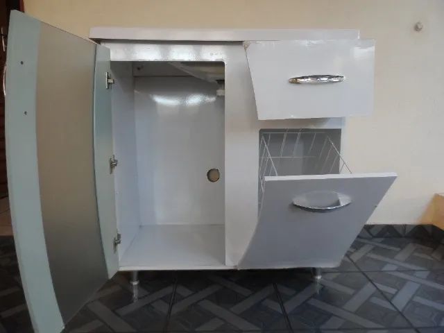 Kit Lavatório + Gabinete Fabribam  - Foto 5
