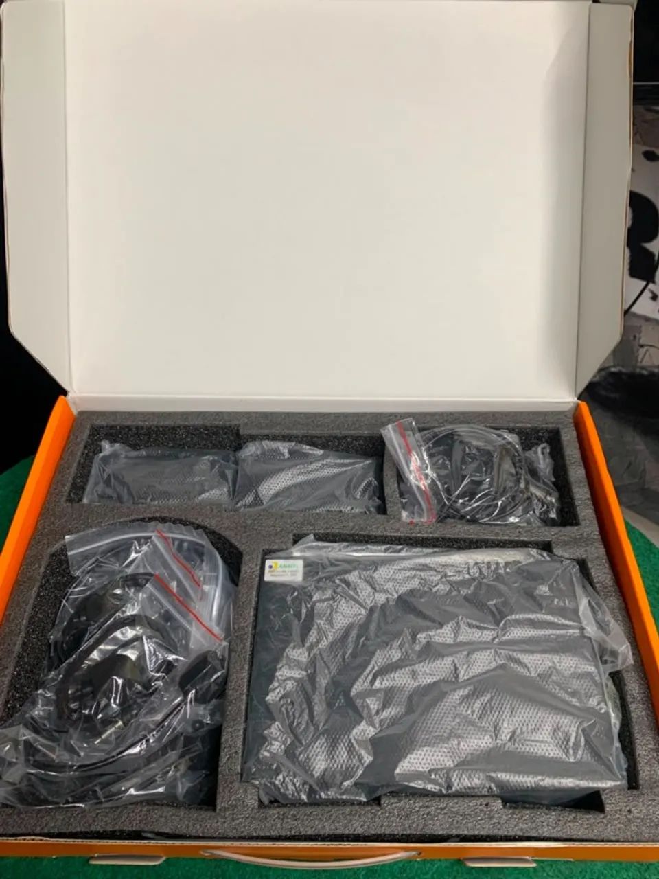 Kit Microfone Vhf Sem Fio Auricular Cabeça Headset Lapela Lelong - Foto 3