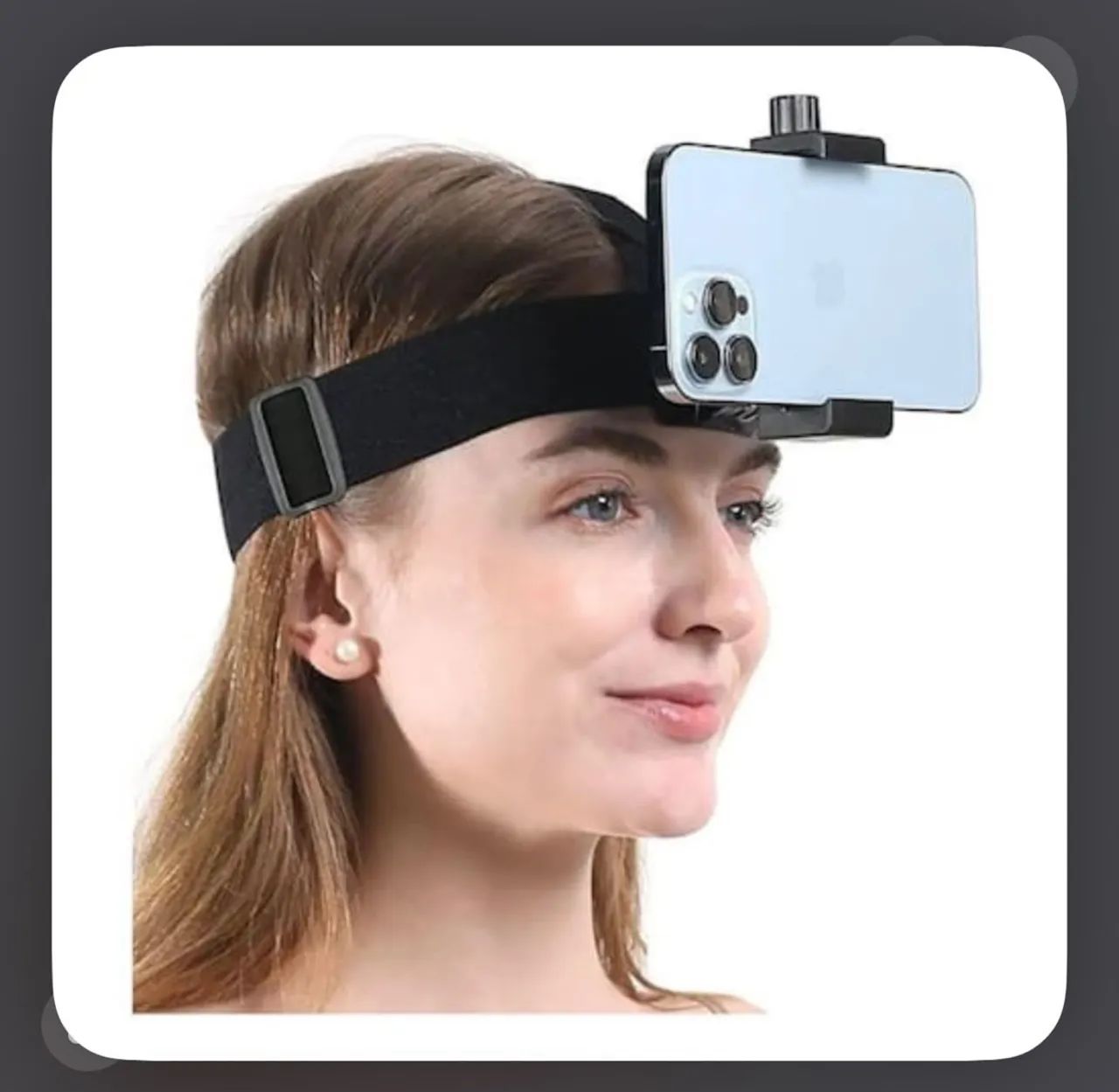 Suporte de cabeça para celular 