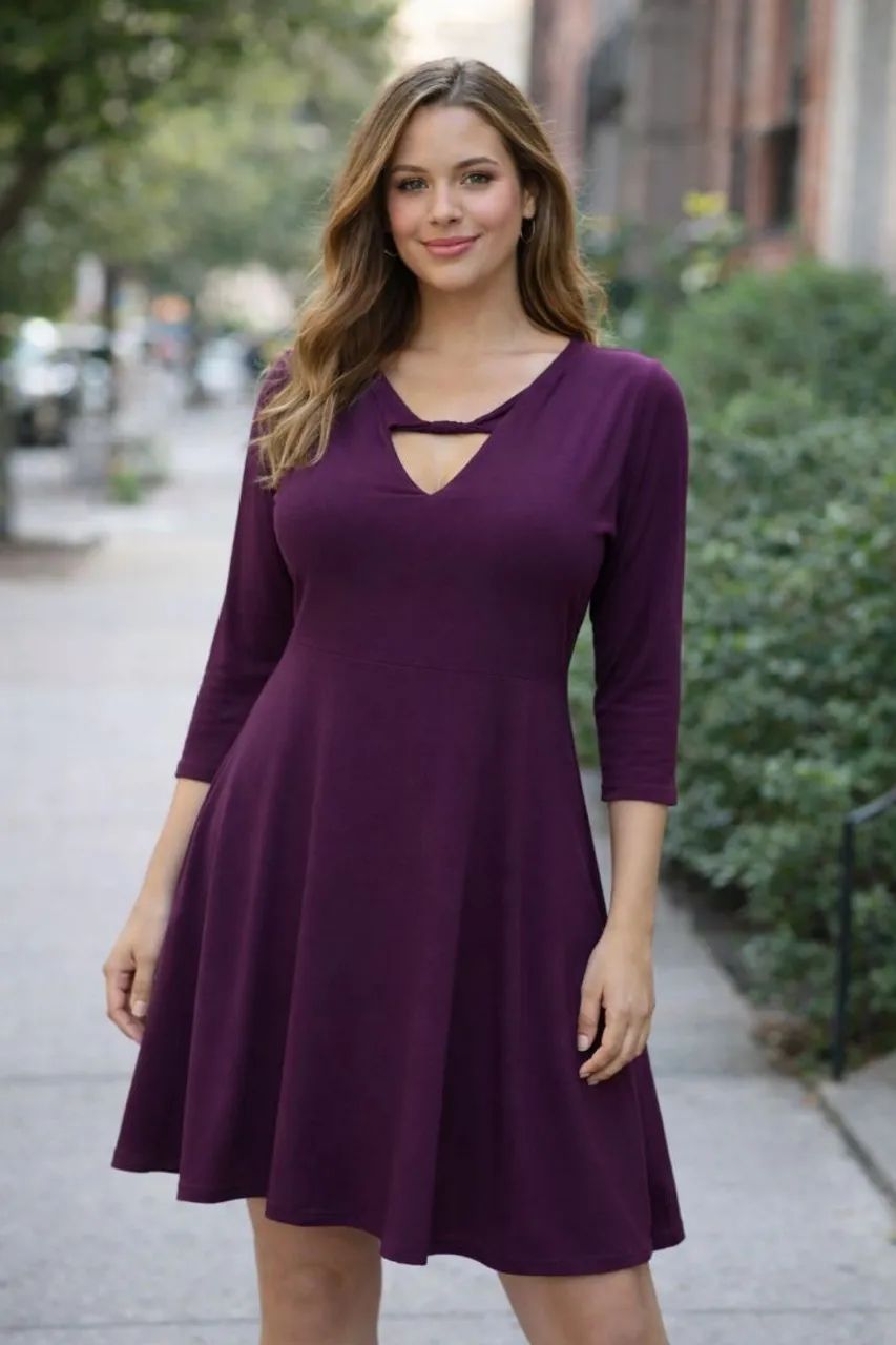 Vestido Roxo