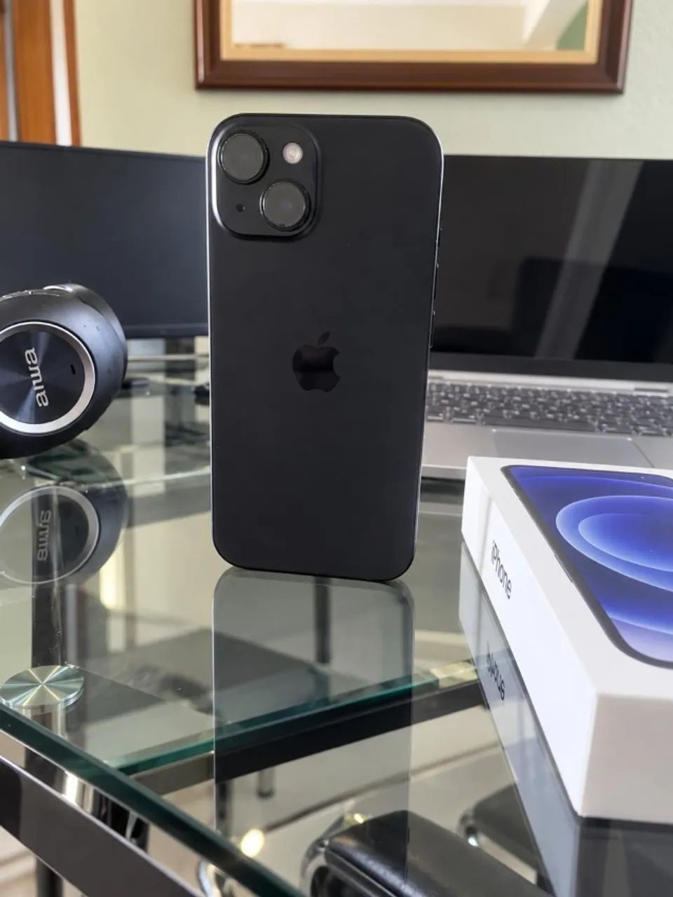iPhone 15 -  128GB Preto  ESTADO IMPECÁVEL - Foto 2