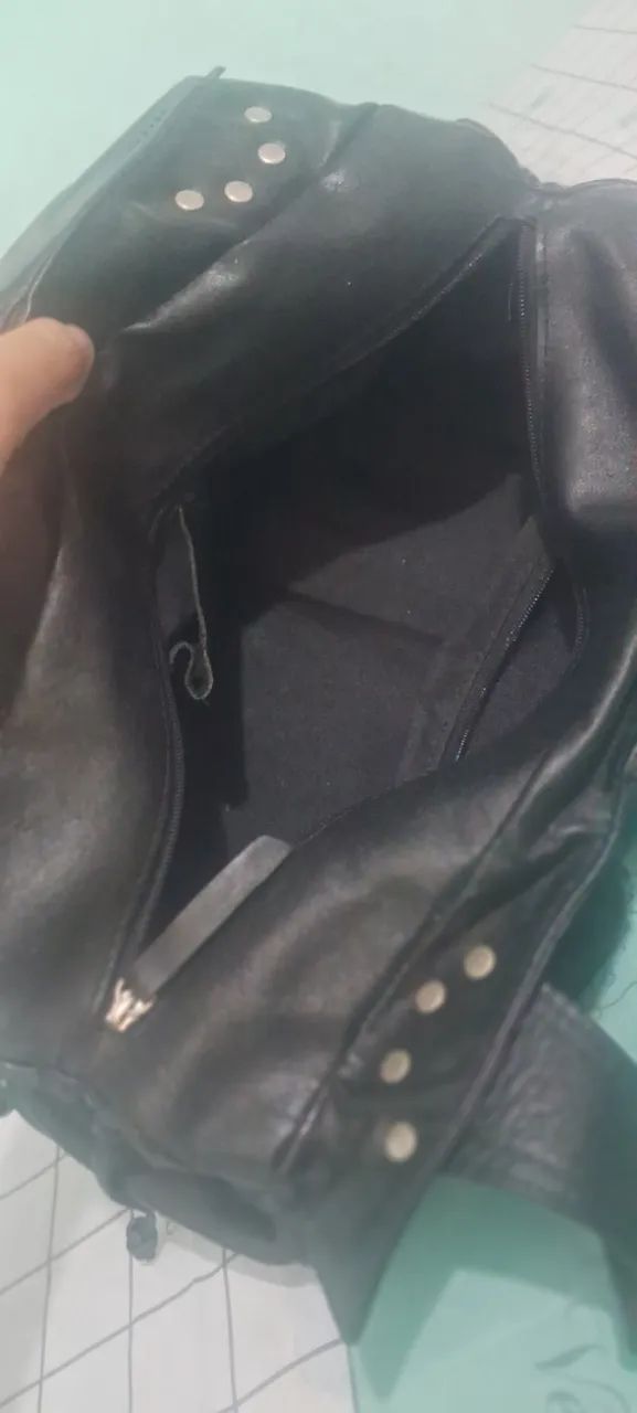Bolsa em couro - Foto 3