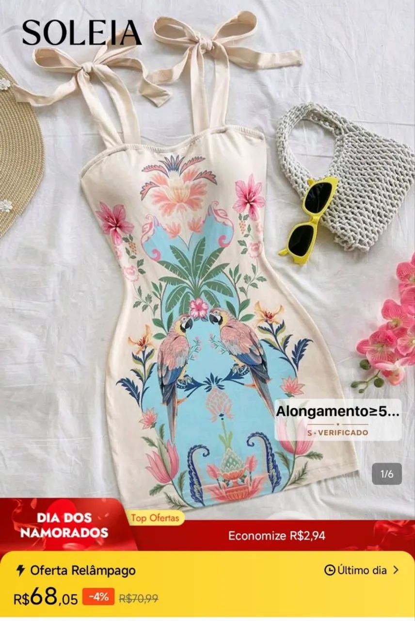 Vestido NOVO Shein  - Foto 2