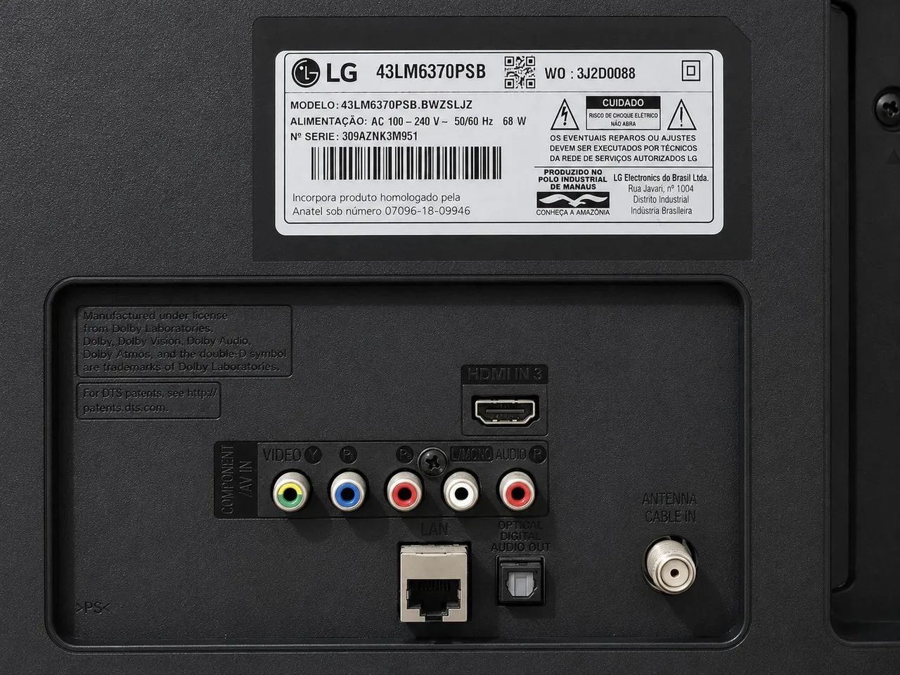 SMARTV LG - 43 Polegadas (COMPLETA) ESTADO DE NOVA! - Foto 3
