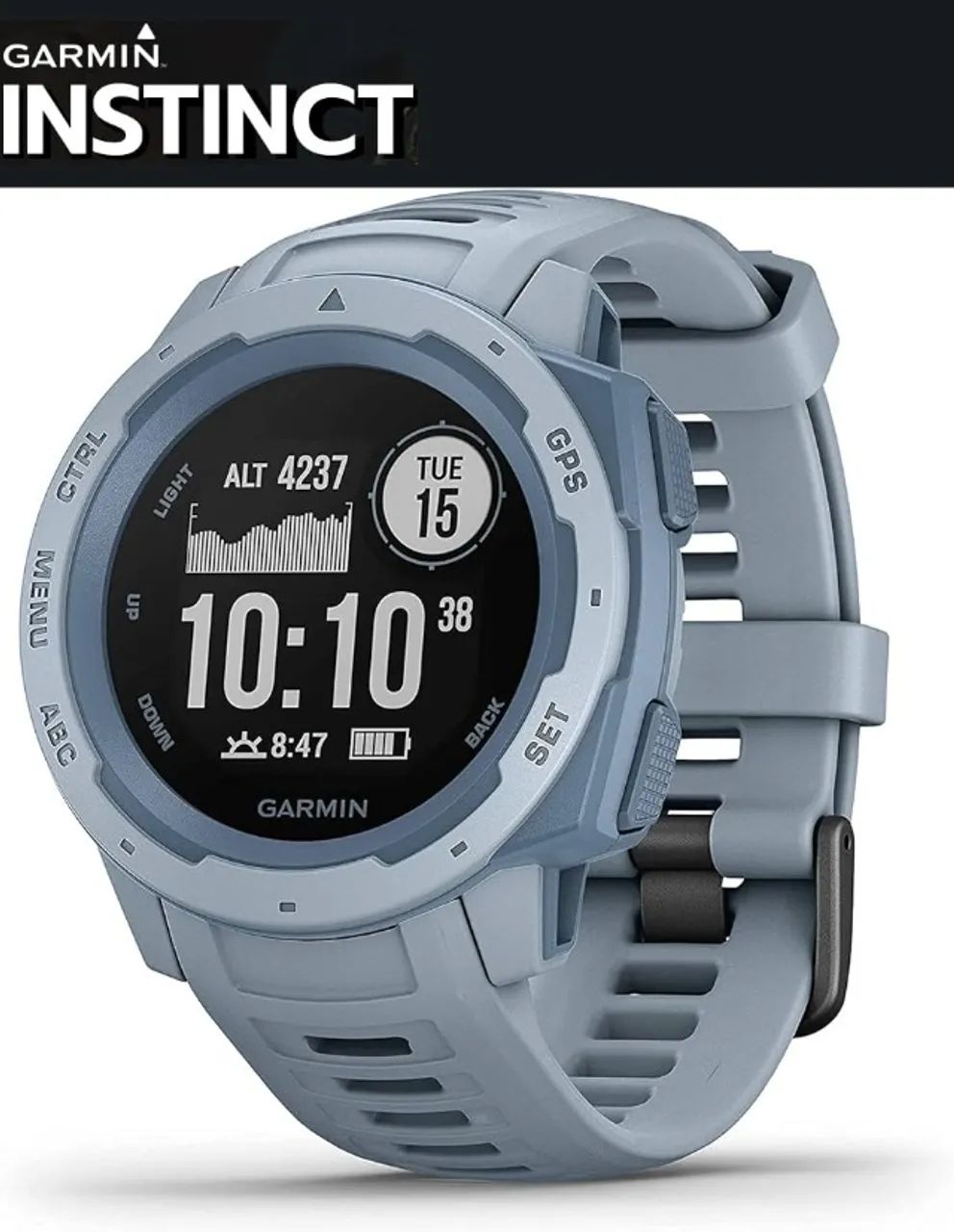 Garmin Instinct Standard Edition Azul - Foto 4