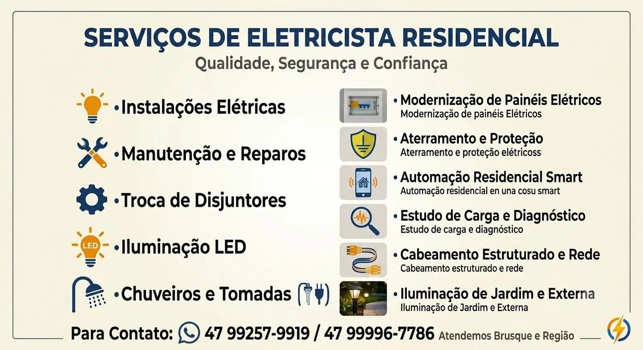 Eletricista residencial 
