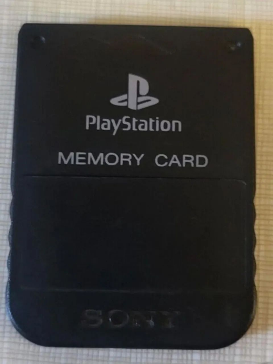 Memory card original preto Playstation 1 ps1