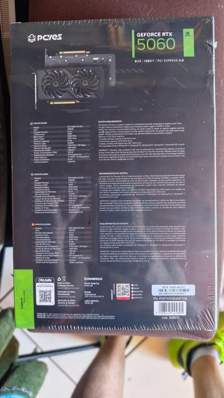 RTX 5060 Nova e Lacrada - Foto 3
