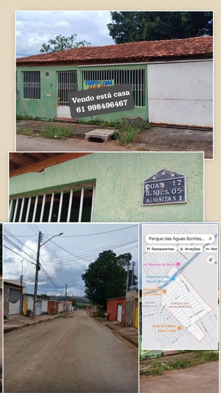 Vendo casa em Águas Lindas, Águas Bonitas 1 - Foto 3