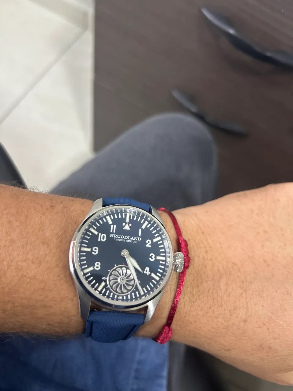 RELÓGIO TURBINE PILOT HRUODLAND