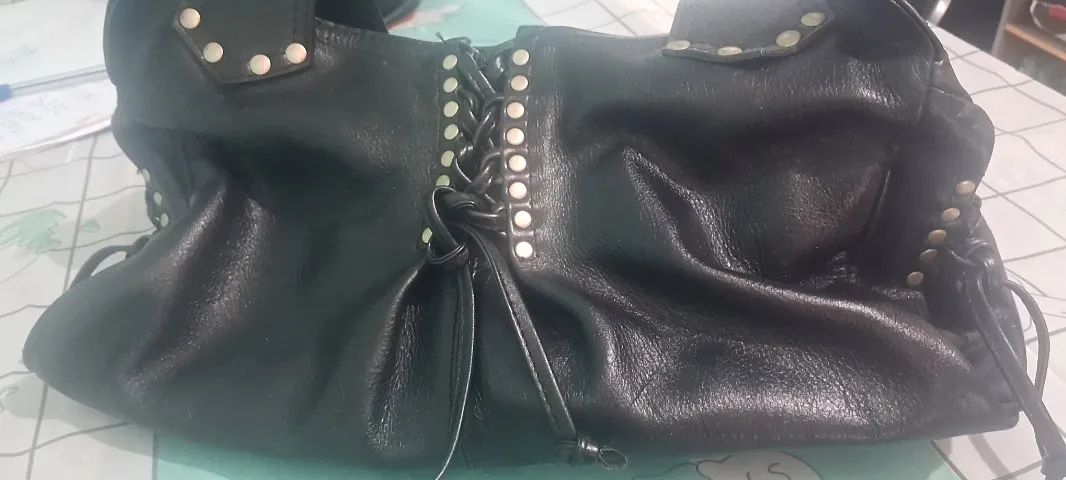 Bolsa em couro - Foto 2