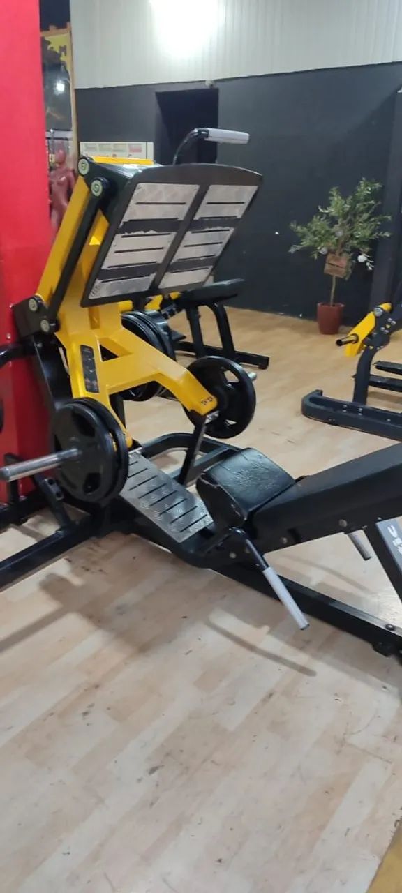 Leg press articulado 