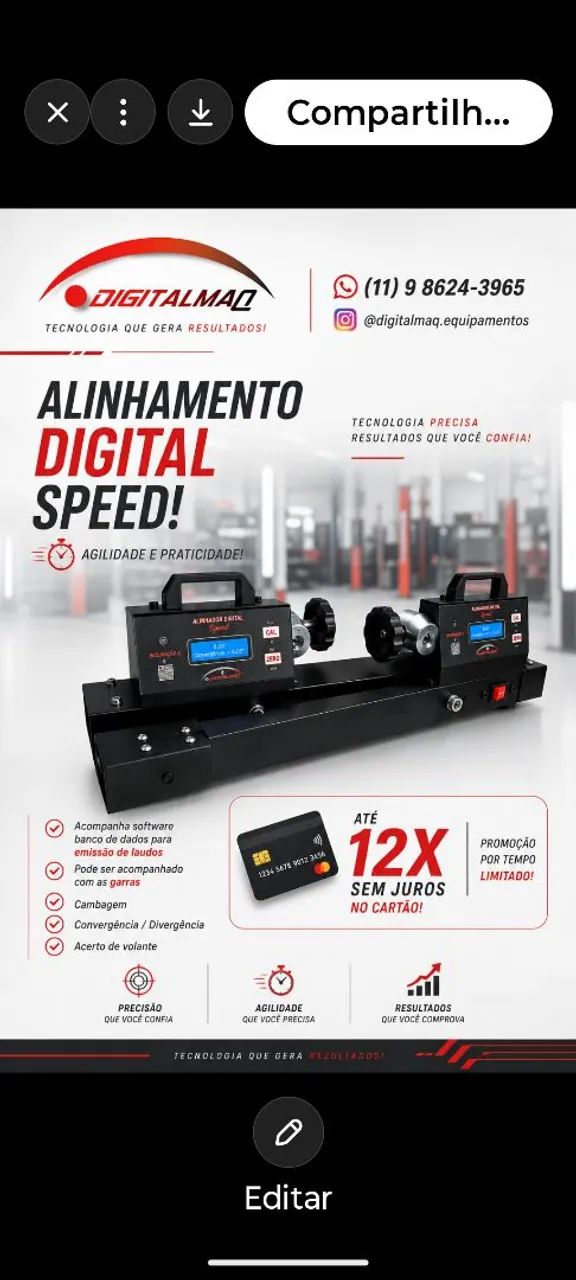 Alinhamento digital Espeed !!! 
