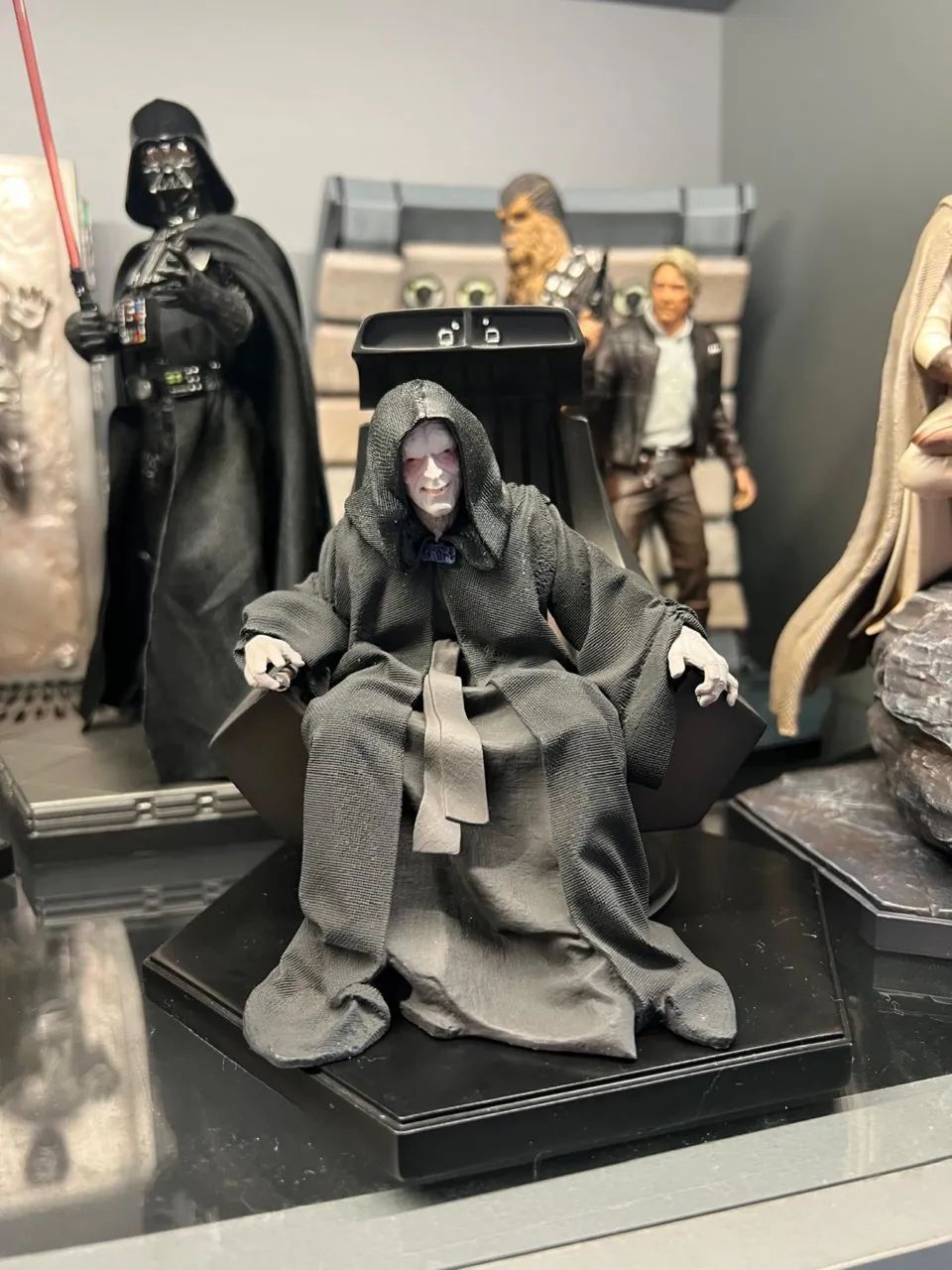 Imperador Palpatine Star Wars - Iron Studios