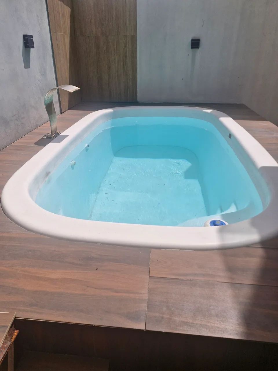 Piscina de fibra