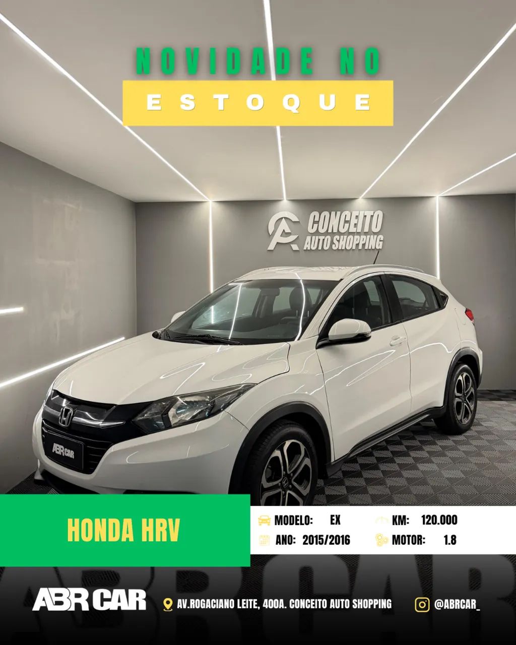 Honda Hr-V HR-V EX 1.8 Flexone 16V 5p Aut. 2016