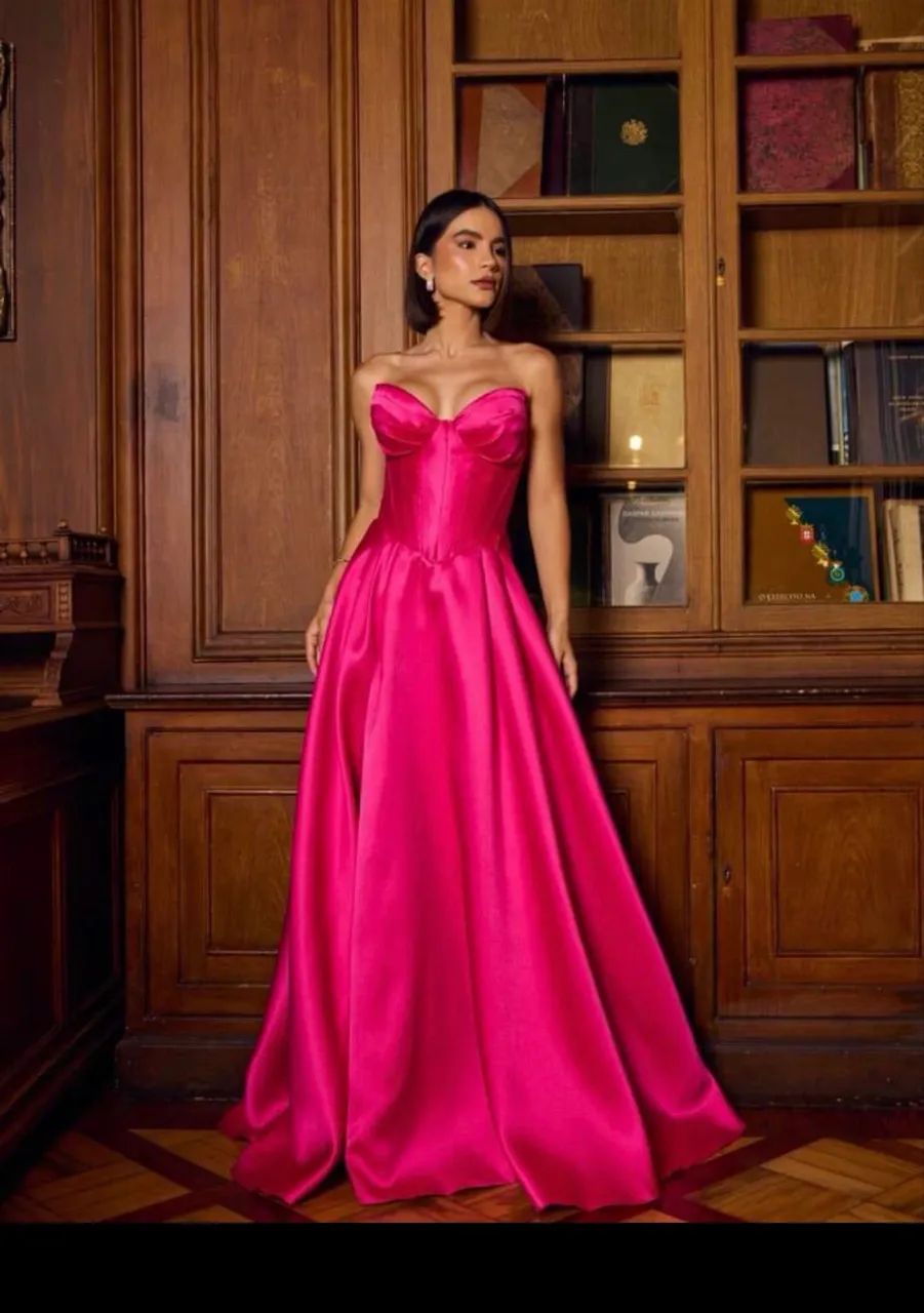 Vestido Rosa Pink, M - Foto 3