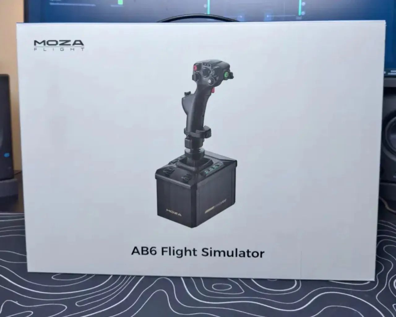 Joystick Moza Ab6 na caixa! 