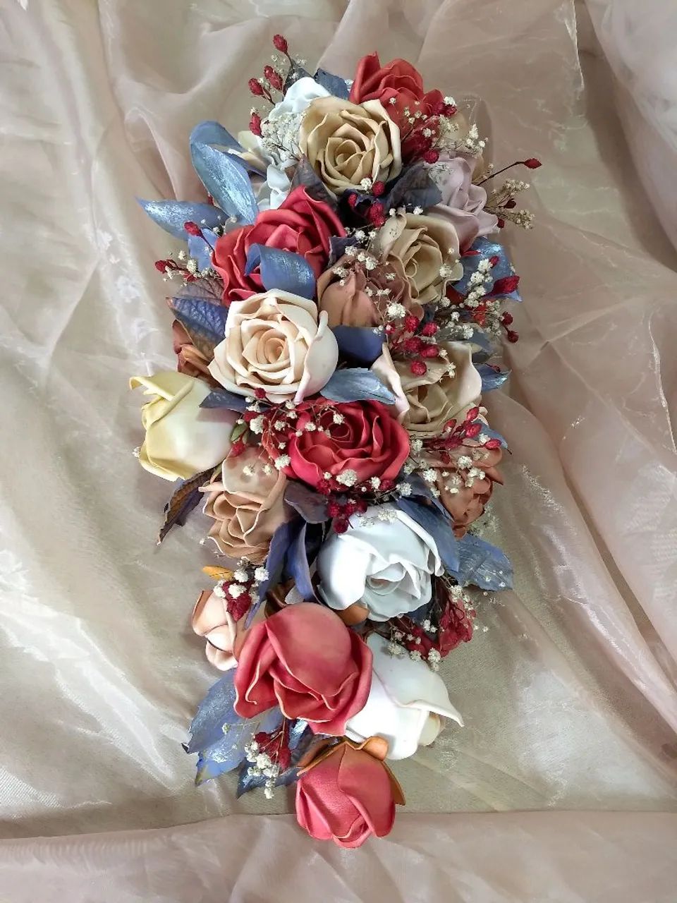 Buquê de noiva rosas eternas  - Foto 6