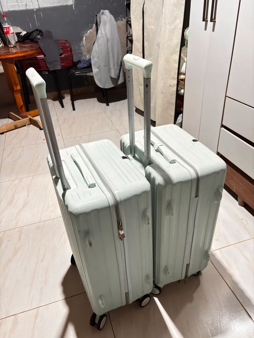 Vence duas malas pronta para usar de 23 quilos - Foto 4