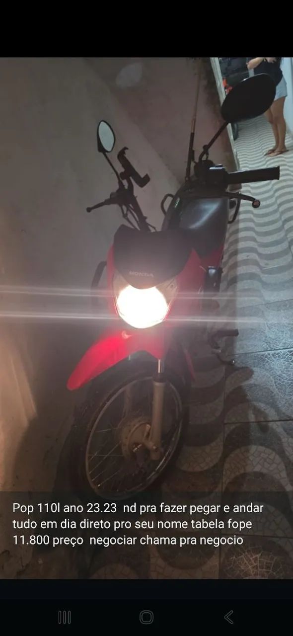 Moto em perfeito estado