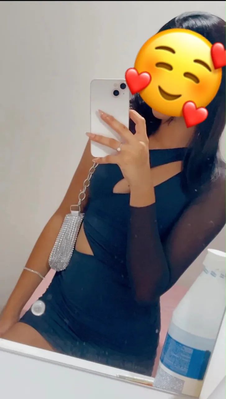 Vestido Curto Preto
